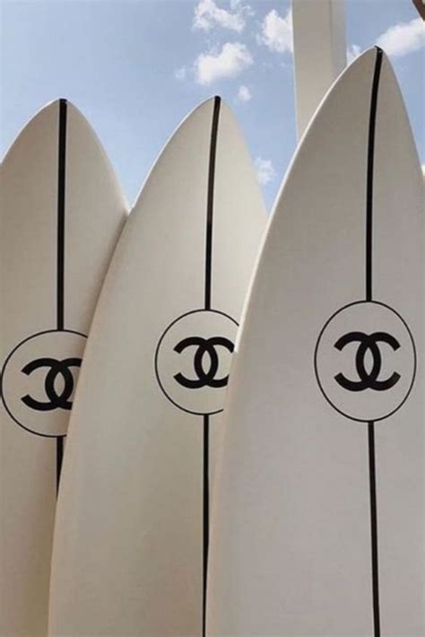 chanel surfboard pink|Chanel surfboard for sale.